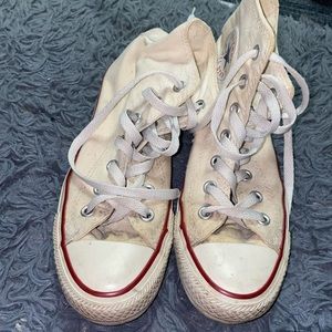 White High Top Converse